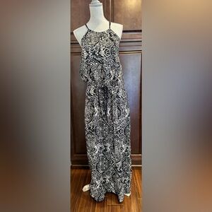 New NWT DKNY halter maxi dress size 18